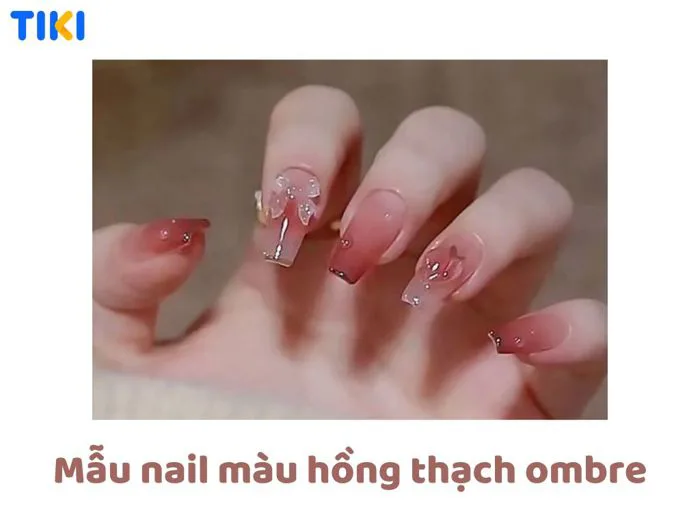 60+ Mẫu Nail Màu Hồng Thạch Nhẹ Nhàng, Nữ Tính, Trendy | TIKI