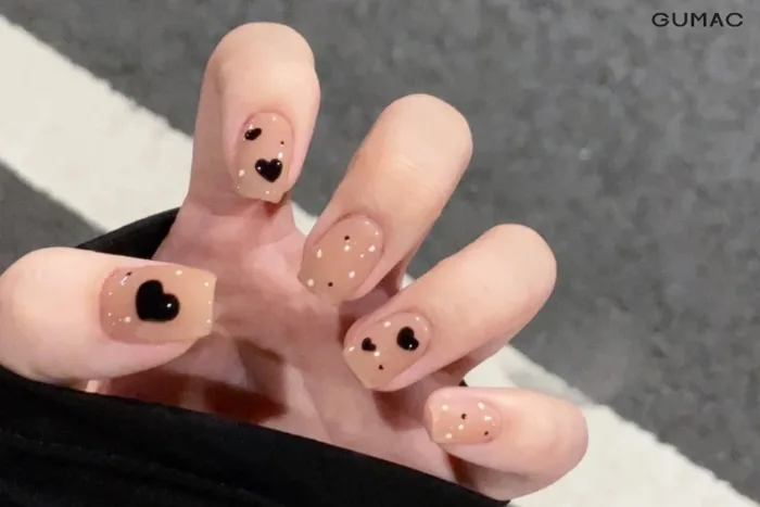 13+ Mẫu nail trái tim SIÊU XINH và dễ thương cho bạn gái