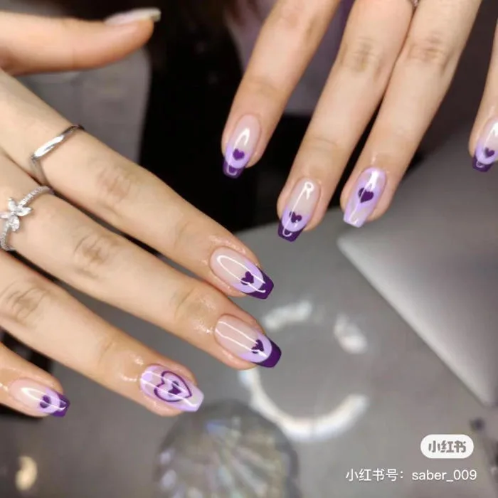 99+ Mẫu Nail Màu Tím Đẹp, Nail Màu Tím Nữ Tính HOT TREND