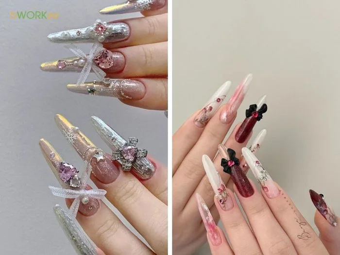 99+ Mẫu Nail Trung Quốc Hot Trend Douyin 2026
