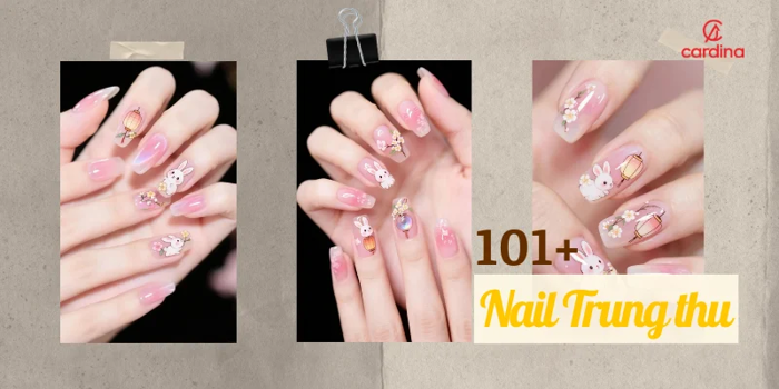Mách nàng 101+ mẫu nail Trung thu xinh lung linh đón Tết đoàn viên