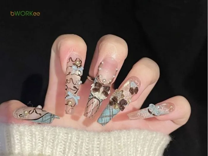 99+ Mẫu Nail Trung Quốc Hot Trend Douyin 2026