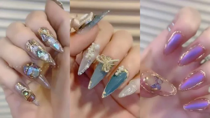 Top 50+ mẫu nail Trung Quốc đầy tính sáng tạo nghệ thuật