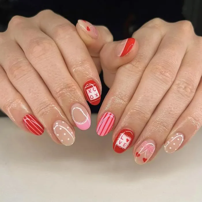 Gợi ý 7 mẫu sơn móng tay cho mùa Valentine sắp đến | ELLE