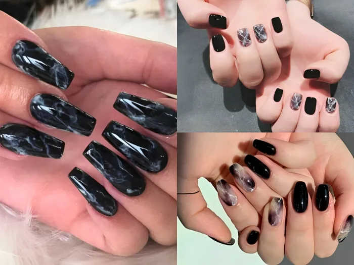 Top 20+ mẫu nail vân đá sang xịn, tinh tế và thanh lịch