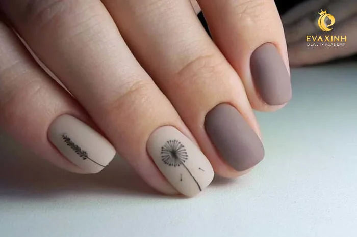 TOP 100+ mẫu nail vẽ hoa đơn giản, độc đáo không thể rời mắt