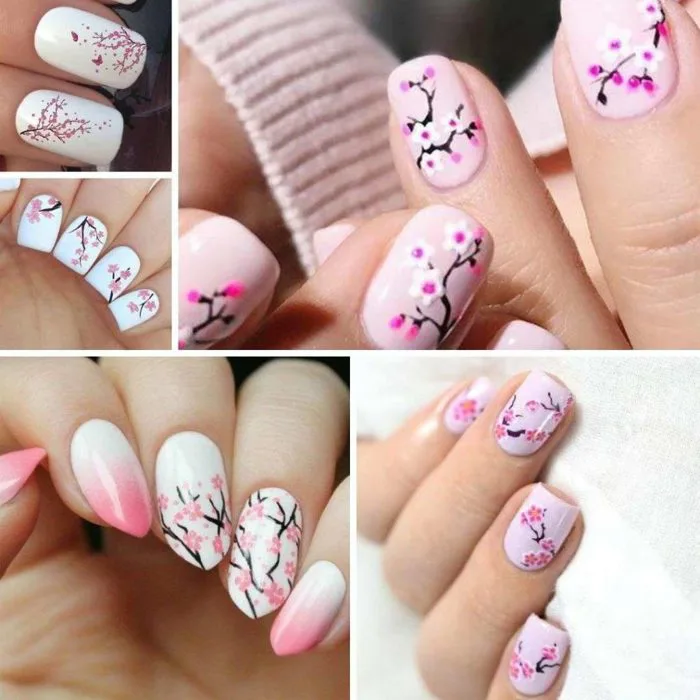 Vẽ Hoa Anh Đào Nail – Xu Hướng Làm Đẹp Được Yêu Thích 2024