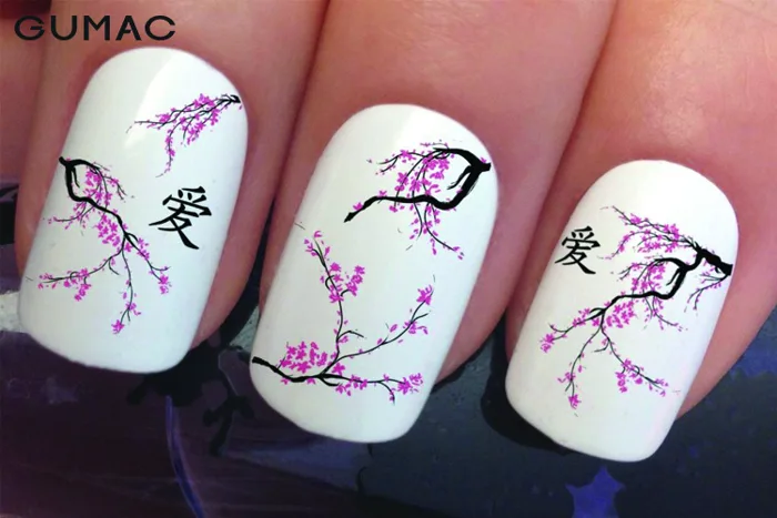Mẫu nail vẽ hoa đơn giản NỔI BẬT đôi bàn tay khiến ai cũng mê