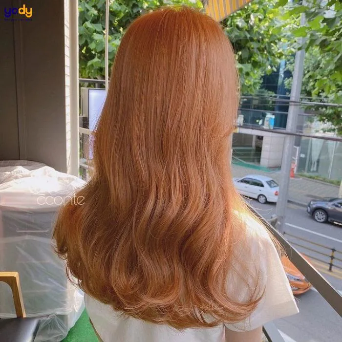Giải mã 99+ kiểu tóc màu nâu cam đào đẹp thời thượng nhất | Yody