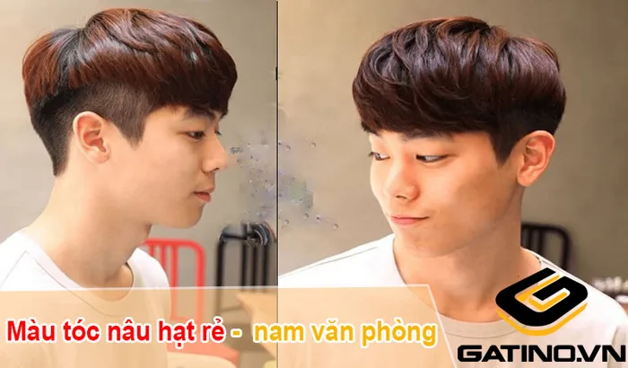 Màu tóc nhuộm cho dân văn phòng nam ga lăng lịch lãm | Gatino.vn