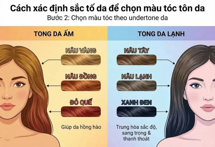 Top 30+ màu tóc cho da ngăm cực đẹp, tôn da, hot nhất năm 2026