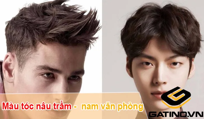 Màu tóc nhuộm cho dân văn phòng nam ga lăng lịch lãm | Gatino.vn