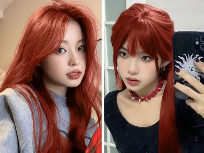 12+ kiểu nhuộm tóc đỏ cam cực thu hút cho phái nữ 12+ kiểu nhuộm tóc đỏ cam cực thu hút cho phái nữ