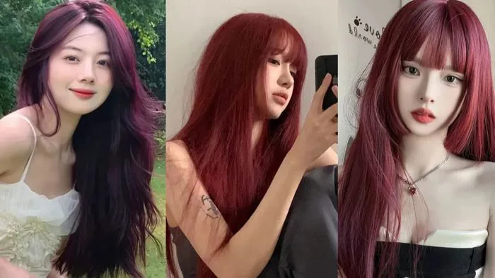 Top 15 kiểu nhuộm tóc màu nâu đỏ tôn da, hot nhất hiện nay Top 15 kiểu nhuộm tóc màu nâu đỏ tôn da, hot nhất hiện nay