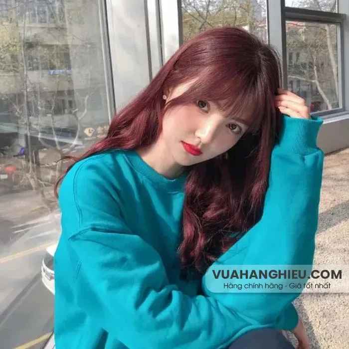Nâu đỏ cherry có cần tẩy tóc không? 10 kiểu tóc nâu đỏ cherry vô cùng đẹp