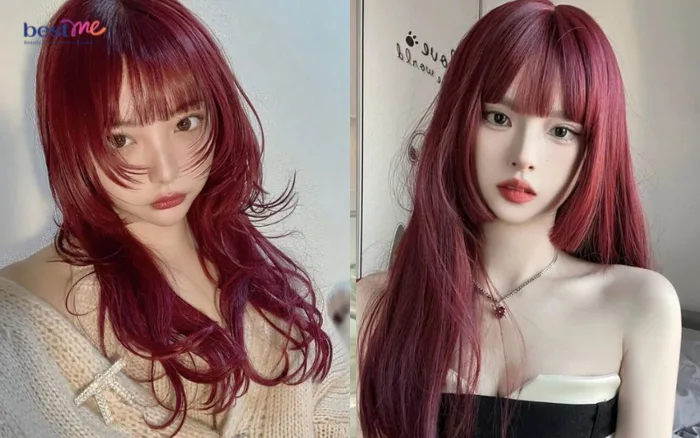 Tóc màu đỏ dâu là gì? 7 kiểu nhuộm tóc màu đỏ dâu ngọt ngào cho nàng