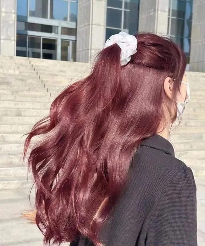 Cập nhật 18 màu tóc đỏ rượu đang là xu hướng trendy năm nay