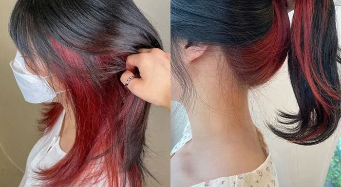 Gợi Ý 14 Màu Nhuộm Highlight Ẩn Sau Tai Hot Nhất Năm 2026