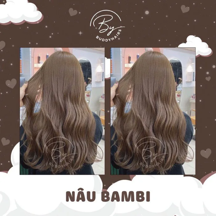 Thuốc nhuộm tóc Nâu bambi không cần dùng Thuốc tẩy tóc của  Buddyhairs,Buddy.hair, Buddy.hairs 🔥 Giá Tốt - Lịch Sử Giá | BigBuy360 -  bigbuy360.vn