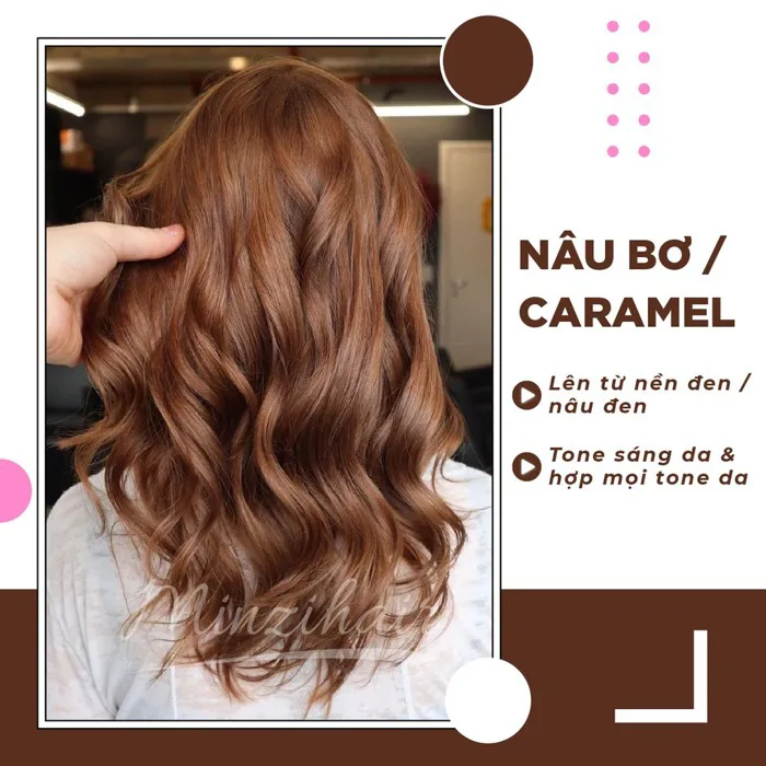 Thuốc Nhuộm Tóc Màu Nâu Caramel / Nâu Bơ 🔥 Giá Tốt - Lịch Sử Giá |  BigBuy360 - bigbuy360.vn