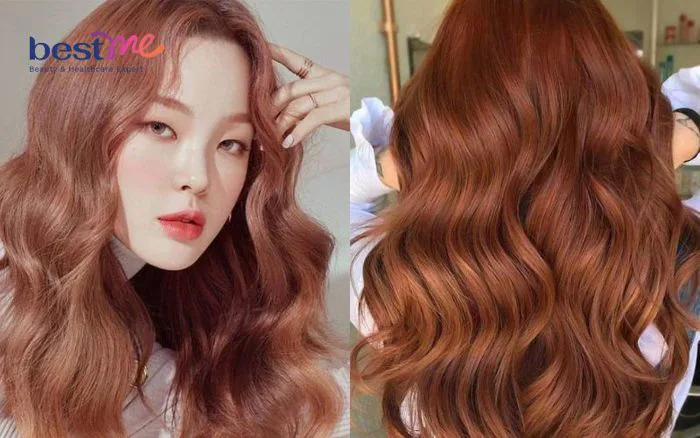 Tóc màu nâu đồng: Gợi ý 10 kiểu nhuộm không bao giờ lỗi mốt