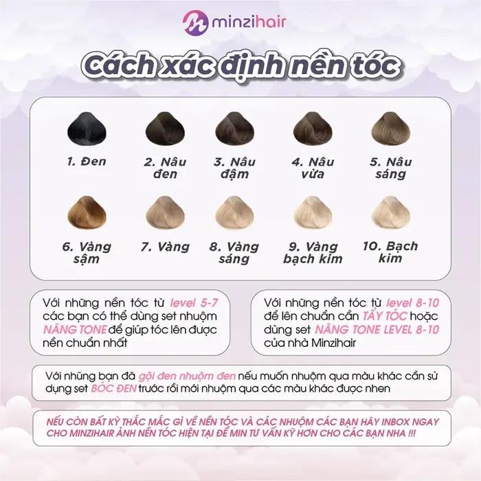 Thuốc nhuộm tóc NÂU GỖ - Không tẩy, màu chuẩn, tôn da