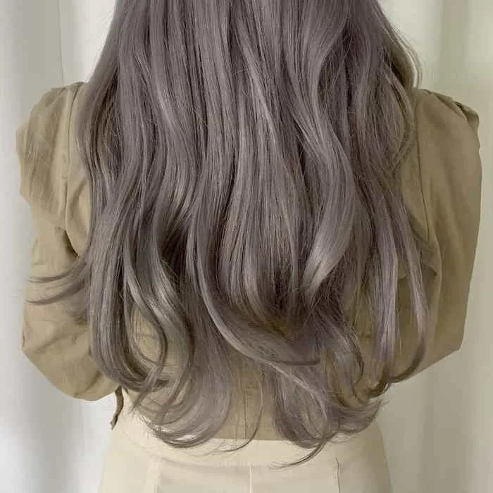 Nhuộm tóc màu nâu khói chuẩn salon không tẩy - Công Ty Cổ Phần LAVO