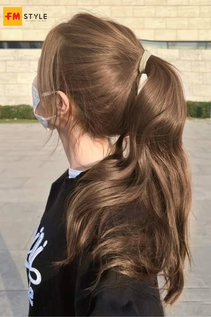 13+ Mẫu tóc nâu lạnh hot nhất hiện nay, da bật tông trắng sáng tức thì