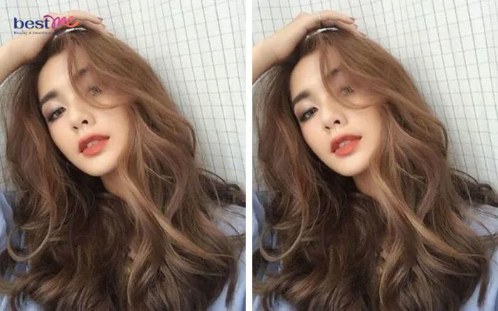 Tóc màu nâu trà mật ong nên để kiểu nào thì đẹp?