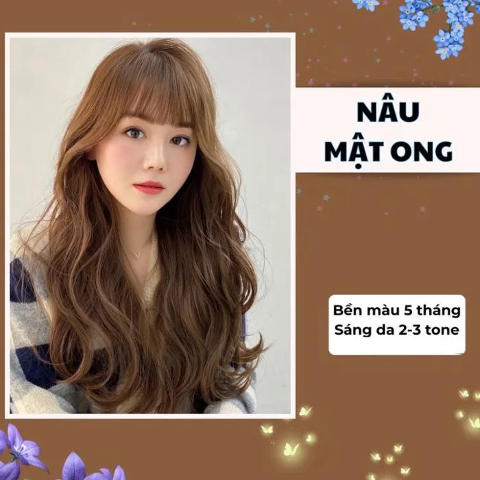 Thuốc Nhuộm Tóc Màu Nâu Mật Ong-TANTK733 - Lazada | Lazada Việt Nam