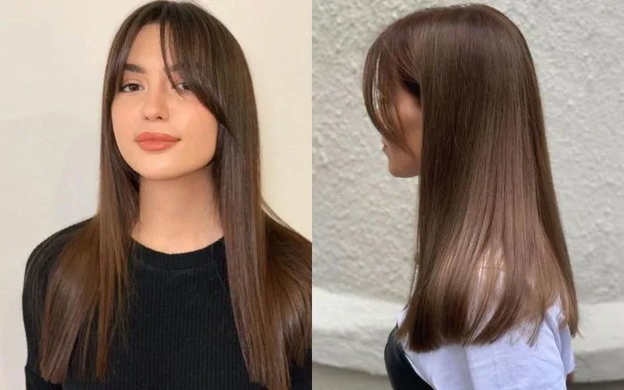 Tóc màu nâu trà mật ong nên để kiểu nào thì đẹp?