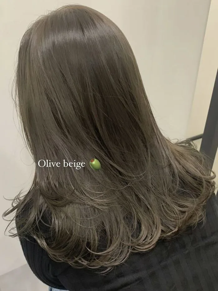Tóc màu xanh olive – Xu hướng nhuộm độc lạ nhưng cực sang - Mỹ phẩm tóc  chính hãng