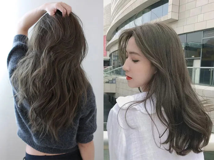 Công thức nhuộm tóc màu nâu rêu lên màu đẹp chuẩn 100%