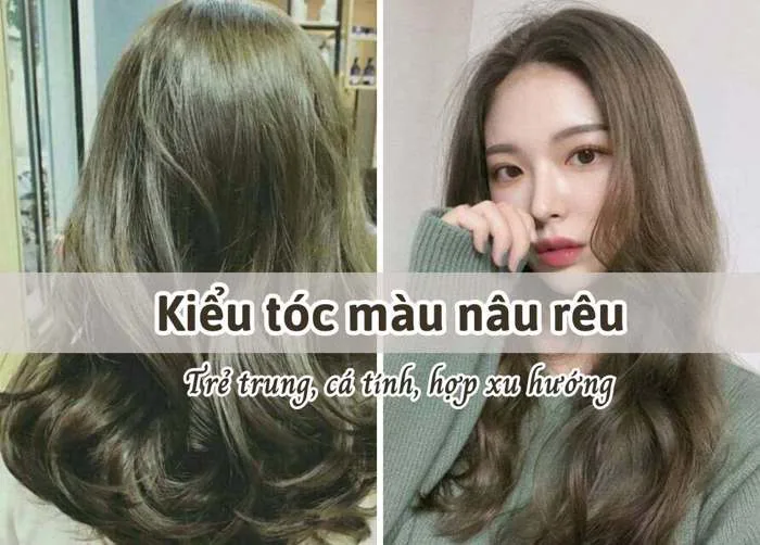 15+ Kiểu Tóc Màu Nâu Rêu Trẻ Trung, Cá Tính, Hợp Xu Hướng | TIKI