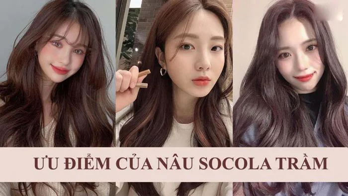 Nâu socola trầm: Màu tóc quốc dân phù hợp với mọi làn da Nâu socola trầm: Màu tóc quốc dân phù hợp với mọi làn da