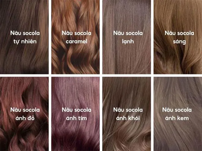Top 15+ màu tóc nâu socola đẹp, không bao giờ bị lỗi mốt Top 15+ màu tóc nâu socola đẹp, không bao giờ bị lỗi mốt