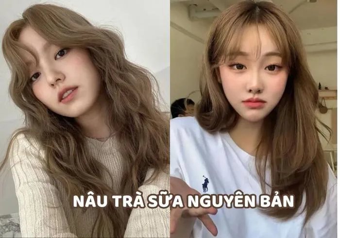 Top 15 kiểu tóc nâu trà sữa tôn da ai nhuộm cũng đẹp 2026 Top 15 kiểu tóc nâu trà sữa tôn da ai nhuộm cũng đẹp 2026