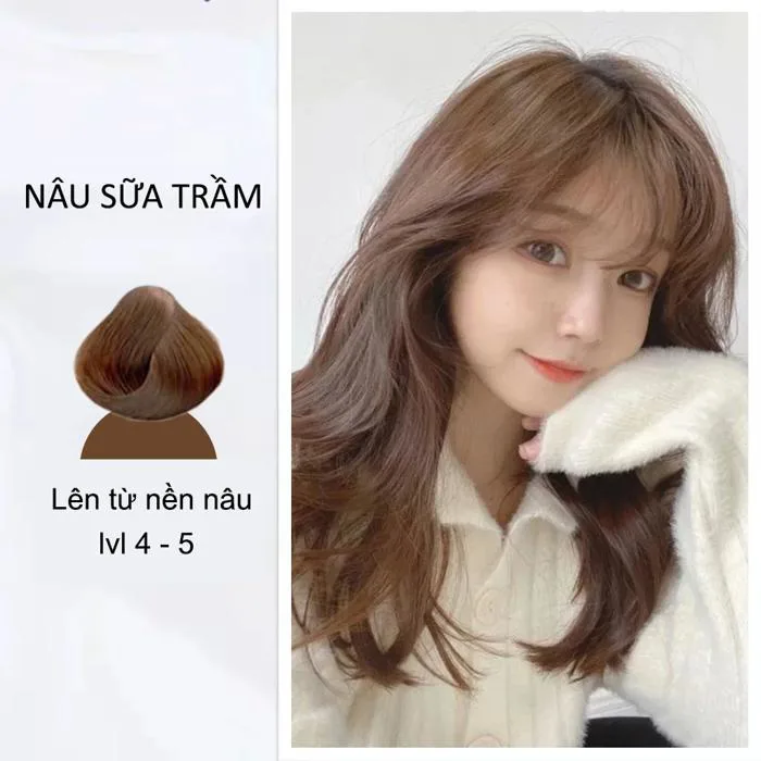Thuốc Nhuộm Tóc Dạng Tuýp Màu Nâu Sữa Trầm (Không Cần Tẩy) Damask - Mỹ Phẩm Chính Hãng Thuốc Nhuộm Tóc Dạng Tuýp Màu Nâu Sữa Trầm (Không Cần Tẩy) Damask - Mỹ Phẩm Chính Hãng