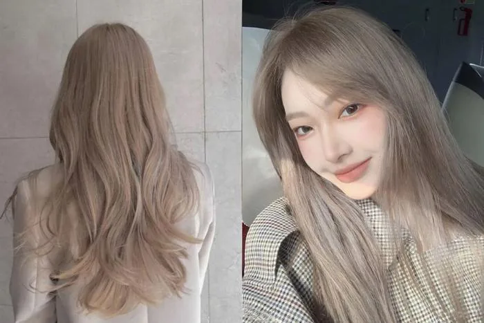 Nhuộm tóc màu nâu trà sữa không tẩy - Công thức nhuộm nâu trà sữa Nhuộm tóc màu nâu trà sữa không tẩy - Công thức nhuộm nâu trà sữa