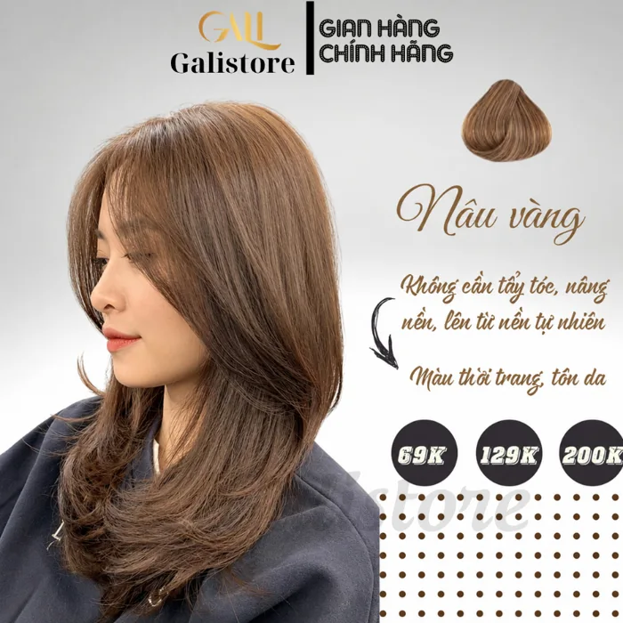 Vàng nâu - Giá Tốt, Sale Tháng 09, Ship 0 Đồng | Shopee Việt Nam