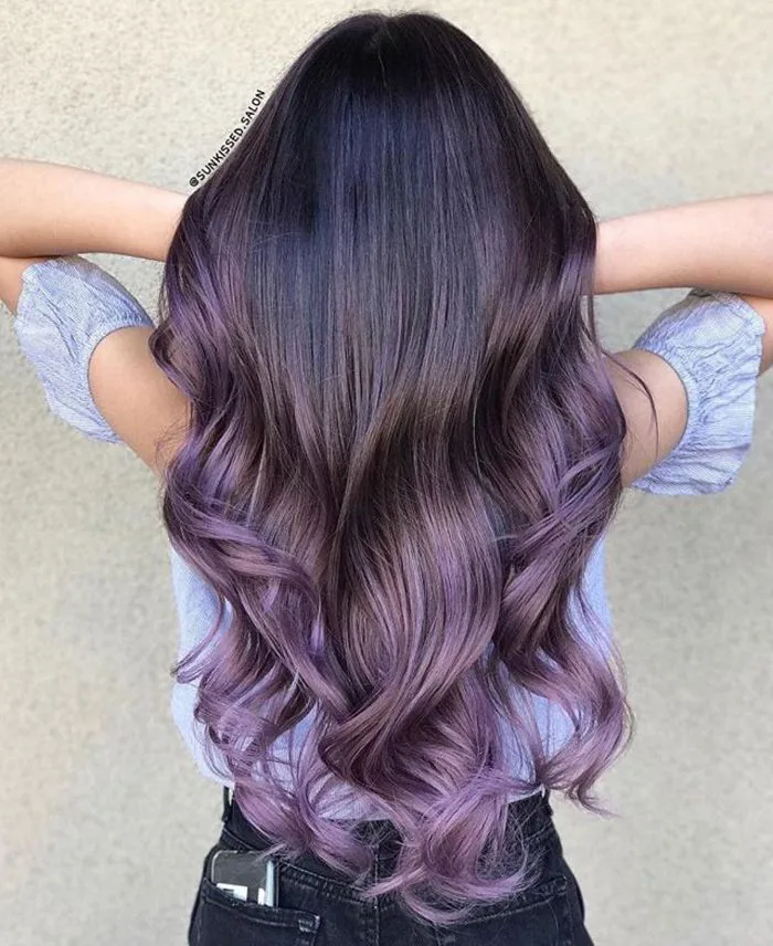 Nhuộm tóc ombre màu khói: 4 kiểu táo bạo và quyến rũ