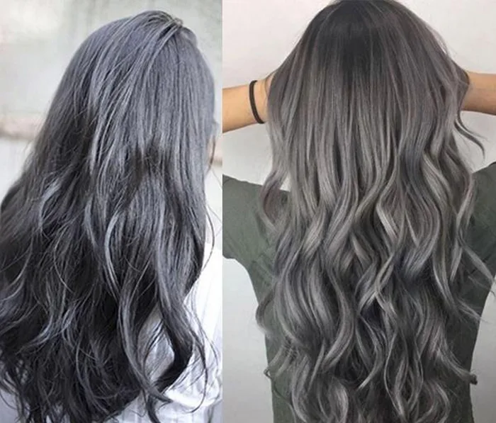 Tóc nhuộm màu than chì phai ra màu gì? Có phải tẩy tóc hay không?