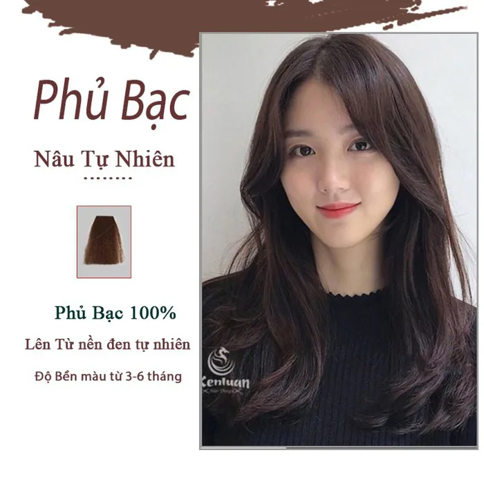 MÀU NHUỘM PHỦ BẠC THỜI TRANG Thuốc nhuộm tóc Phủ Bạc màu thời trang cao cấp  | Shopee Việt Nam