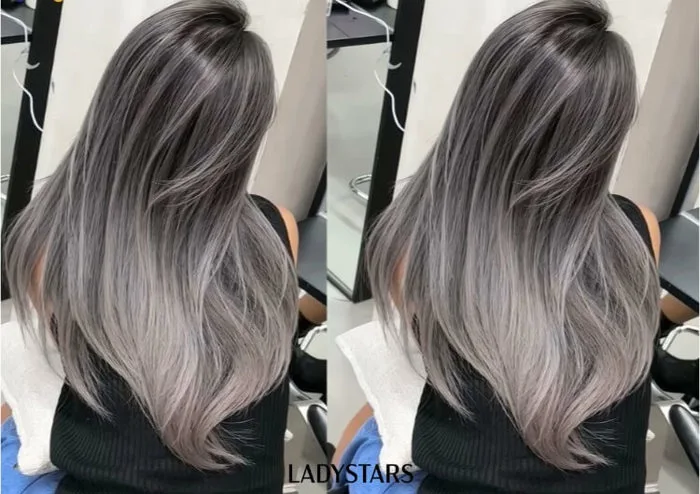 Màu nhuộm phủ bạc tự nhiên, giữ màu lâu nhất