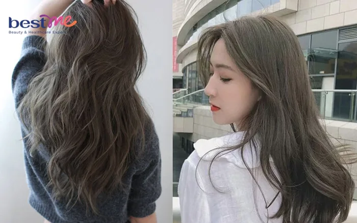 Gợi ý 7 màu tóc nâu rêu khói trẻ trung, thịnh hành 2026