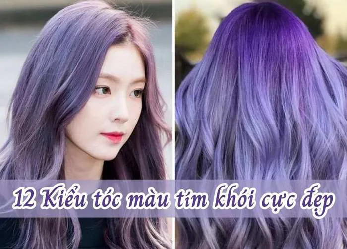 12 Kiểu Tóc Màu Tím Khói Cực Thời Thượng, Cuốn Hút Nhất 2023 | TIKI