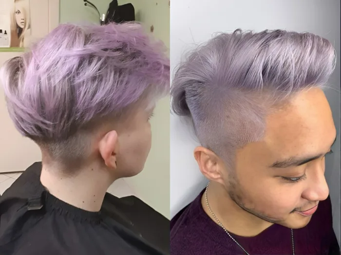 12+ Kiểu Nhuộm Tóc Màu Tím Nam Đẹp Cá Tính, Sành Điệu Nhất | VTG Hair