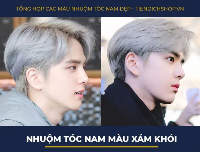 17+ Màu nhuộm tóc nam 