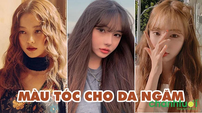 Top màu tóc cho da ngăm, da đen tôn da, trend nhất 2026