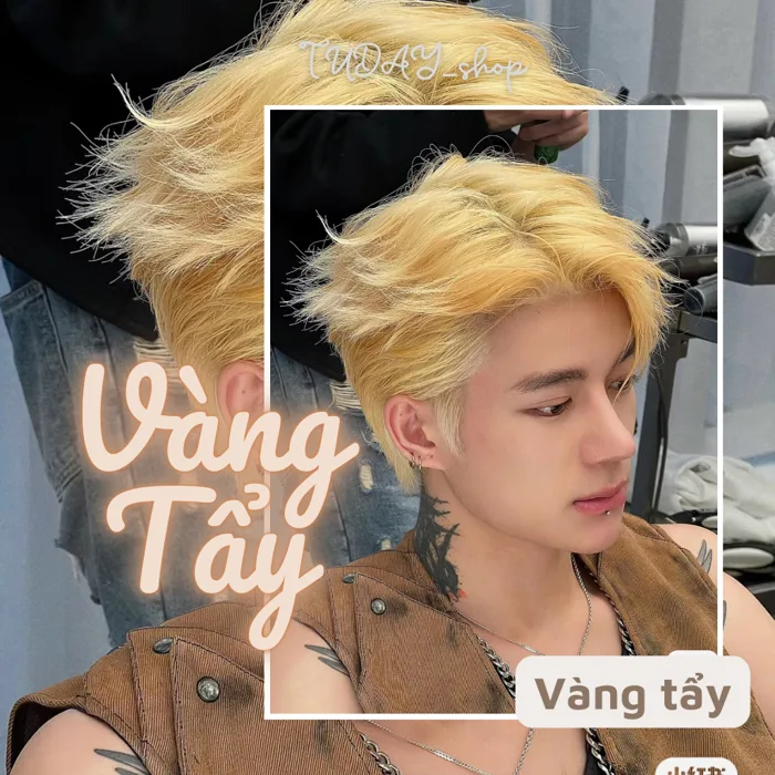 Thuốc Nhuộm Tóc Màu VÀNG TẨY Nam | Tudayhair, Tudayhairs Thuốc Nhuộm Tóc Màu VÀNG TẨY Nam | Tudayhair, Tudayhairs